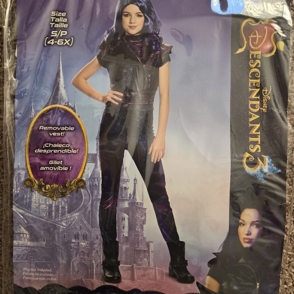 Disney Halloween Purple and Black Witch Costume